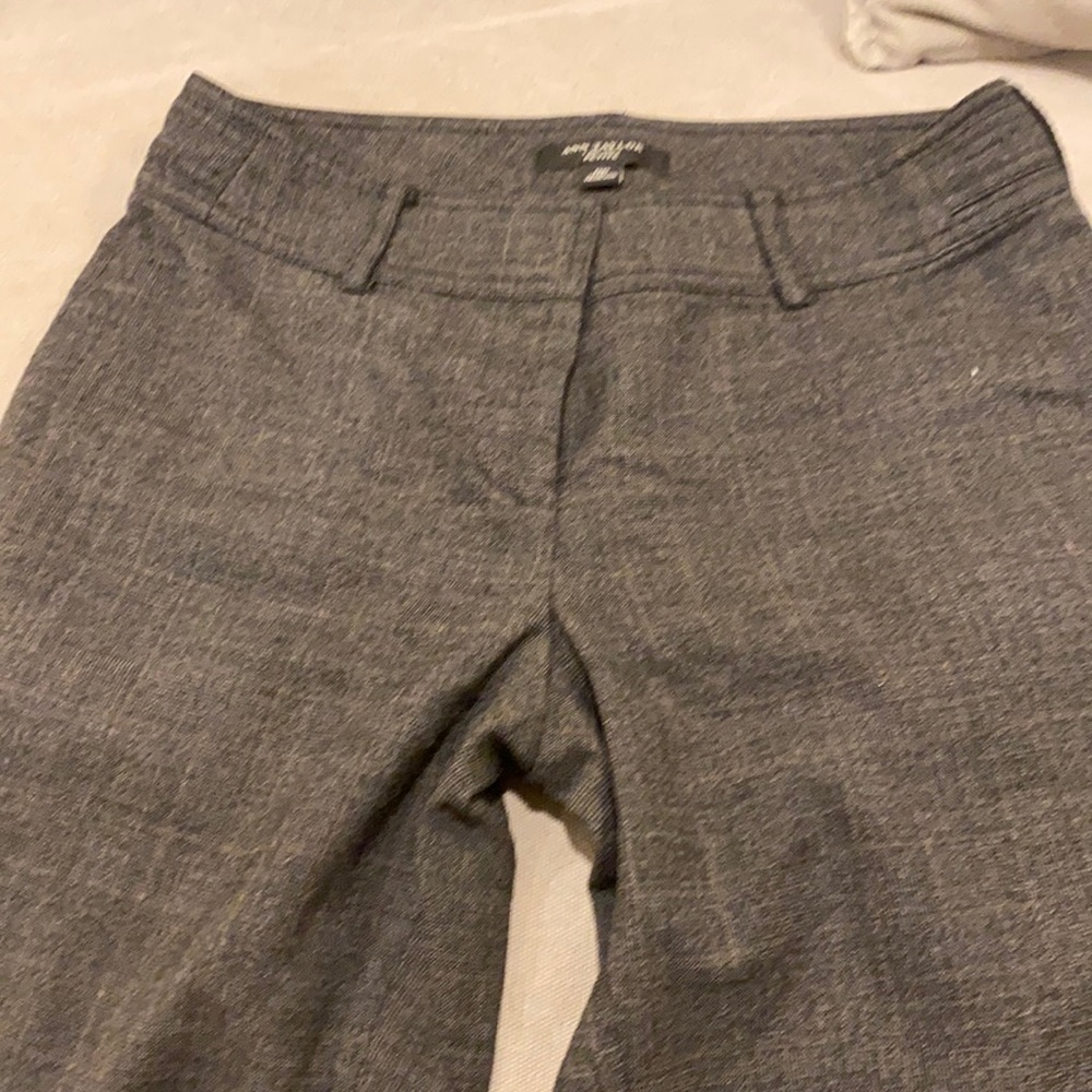 Petite grey dress pants